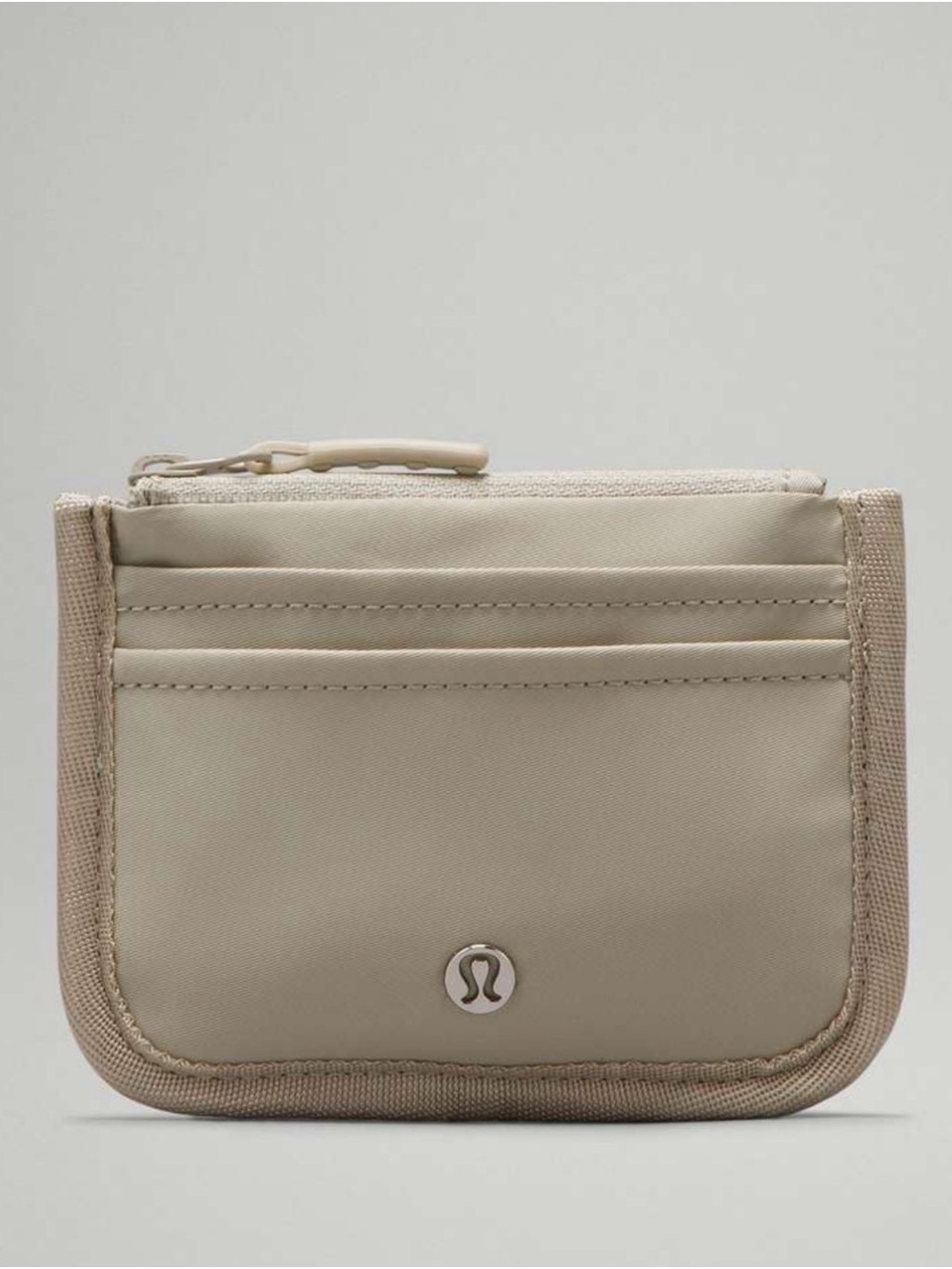 lululemon True Identity Card Case (NWOT) Raw Linen **retired color**